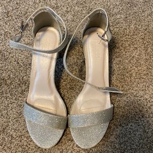 David’s Bridal Sparkly Heels